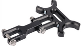 Thrashin Supply Co Holeshot Riser Gauge Relocation Bracket - Black